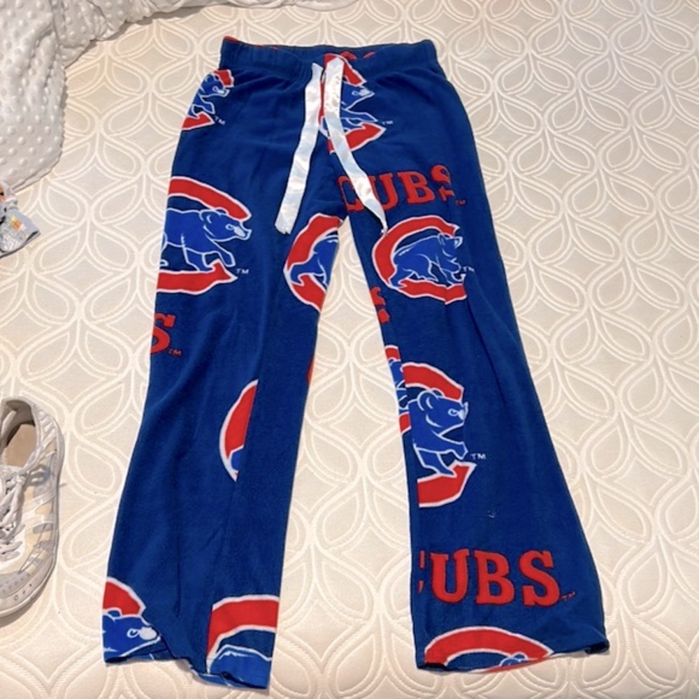Cubs wide leg pants